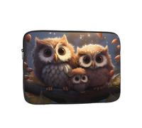 WHJDPP Cute Owls Pattern Portable Laptop Sleeve Case 12 inch for Shockproof Protection and Lightweight Travel
