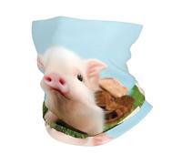WHJDPP Cute Pig Prints Multi-Functional Sport Headwear - Seamless Neck Gaiter for Hiking, Cycling & Beach Fun - Soft, Breathable, Quick-Dry Tube Scarf