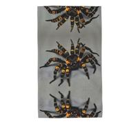 WHJDPP Cute Tarantula Spider Printed Towel Towels 27.5x16in Skin-Friendly Absorbent Fluffy and Soft for Bathroom, Beach, Outdoors