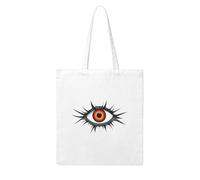 WHJDPP Devil's Eye Picture Woman Canvas Tote Bag Strong and durable for traveling, shopping, Daily One Size