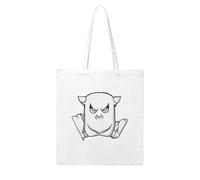 WHJDPP Devil's Shadow Picture Woman Canvas Tote Bag Strong and durable for traveling, shopping, Daily One Size
