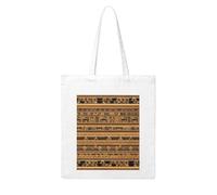 WHJDPP Egyptian frescoes Picture Woman Canvas Tote Bag Strong and durable for traveling, shopping, Daily One Size