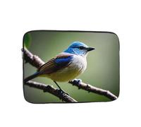 WHJDPP Ethereal Nightingale Bird Pattern Portable Laptop Sleeve Case 10 inch for Shockproof Protection and Lightweight Travel