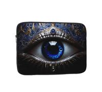 WHJDPP Evil Eye Prints Shockproof Portable Laptop Sleeve Bag 15 inch for Men and Women Business Travel, Office Daily Use