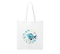 WHJDPP Fish in the fragments Picture Woman Canvas Tote Bag Strong and durable for traveling, shopping, Daily One Size
