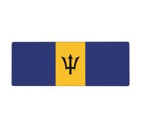 WHJDPP Flag of Barbados Prints Extended Mouse Pad 12x31.5in
