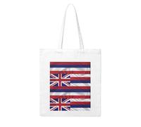 WHJDPP Flag of Hawaii American Picture Woman Canvas Tote Bag Strong and durable for traveling, shopping, Daily One Size