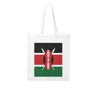 WHJDPP Flag of Kenya Picture Woman Canvas Tote Bag Strong and durable for traveling, shopping, Daily One Size
