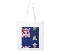 WHJDPP Flag of the Cayman Islands Picture Woman Canvas Tote Bag Strong and durable for traveling, shopping, Daily One Size
