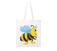 WHJDPP Flying Wasp Picture Woman Canvas Tote Bag Strong and durable for traveling, shopping, Daily One Size