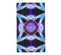 WHJDPP Four Dimensional Space Printed Towel Towels 27.5x16in Skin-Friendly Absorbent Fluffy and Soft for Bathroom, Beach, Outdoors