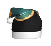 WHJDPP Goldfish in a cup Picture Christmas Hat for Adult for Christmas, Halloween, New Year, sales, promotions