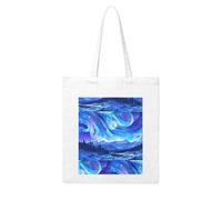 WHJDPP Gorgeous Northern Lights Picture Woman Canvas Tote Bag Strong and durable for traveling, shopping, Daily One Size