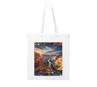 WHJDPP Grand Canyon, Arizona Picture Woman Canvas Tote Bag Strong and durable for traveling, shopping, Daily One Size