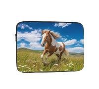 WHJDPP Horses on The Prairie Pattern Portable Laptop Sleeve Case 13 inch for Shockproof Protection and Lightweight Travel