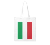 WHJDPP italy flag Picture Woman Canvas Tote Bag Strong and durable for traveling, shopping, Daily One Size