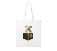 WHJDPP Koala in a box Picture Woman Canvas Tote Bag Strong and durable for traveling, shopping, Daily One Size