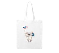 WHJDPP Koala leading the team Picture Woman Canvas Tote Bag Strong and durable for traveling, shopping, Daily One Size