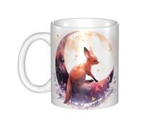 WHJDPP Koala on the Moon Picture mug ceramic Mugs for cappuccino, latte, cereal, yogurt, milk, hot or cold drinks Micro-wave oven