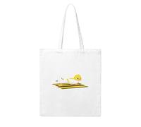 WHJDPP Little duck on zebra crossing Picture Woman Canvas Tote Bag Strong and durable for traveling, shopping, Daily One Size