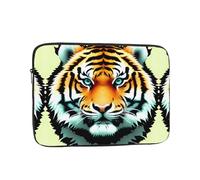 WHJDPP Little Fat Tiger Head Prints Shockproof Portable Laptop Sleeve Bag 12 inch for Men and Women Business Travel, Office Daily Use