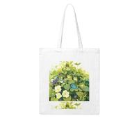 WHJDPP Little frog in the flowers and plants Picture Woman Canvas Tote Bag Strong and durable for traveling, shopping, Daily One Size