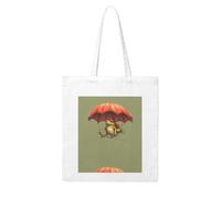 WHJDPP Little frog landing Picture Woman Canvas Tote Bag Strong and durable for traveling, shopping, Daily One Size
