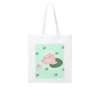 WHJDPP Lotus flowers waiting to bloom Picture Woman Canvas Tote Bag Strong and durable for traveling, shopping, Daily One Size