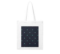 WHJDPP Lovely blue background Picture Woman Canvas Tote Bag Strong and durable for traveling, shopping, Daily One Size
