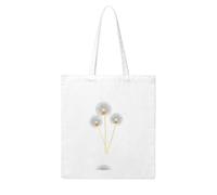 WHJDPP Macro dandelion seeds Picture Woman Canvas Tote Bag Strong and durable for traveling, shopping, Daily One Size