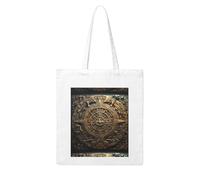 WHJDPP Mayan Calendar End of The World Printing Woman Canvas Tote Bag Strong and durable for traveling, shopping, Daily One Size