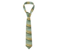 WHJDPP Men's Necktie Tie A Yellowing Leaf Picture Soft and Comfortable, Non-Deforming, Fade-Resistant, Flat and Crisp