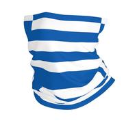 WHJDPP Multifunctional sports headscarf Greek flag Picture sweat-absorbent and breathable, suitable for cycling and fitness