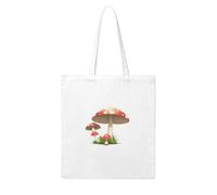WHJDPP Mushroom Mother's Shelter Picture Woman Canvas Tote Bag Strong and durable for traveling, shopping, Daily One Size