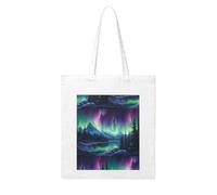 WHJDPP Northern Lights Painting Printing Woman Canvas Tote Bag Strong and durable for traveling, shopping, Daily One Size