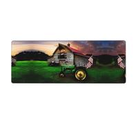 WHJDPP Old Tractor Photo Farm Extended Mouse Pad 12x31.5in