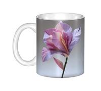 WHJDPP Origami Flowers Picture mug ceramic Mugs for cappuccino, latte, cereal, yogurt, milk, hot or cold drinks Micro-wave oven