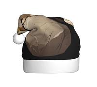 WHJDPP Owl on the stone Picture Christmas Hat for Adult for Christmas, Halloween, New Year, sales, promotions