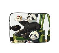 WHJDPP Pandas of Father and Son Prints Shockproof Portable Laptop Sleeve Bag 10 inch for Men and Women Business Travel, Office Daily Use