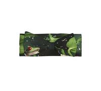 WHJDPP Peace Tree Frog Prints Baby Bow Headband - Soft & Stretchy Newborn Accessory for Photo Shoots & Baby Showers