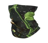 WHJDPP Peace Tree Frog Prints Multi-Functional Sport Headwear - Seamless Neck Gaiter for Hiking, Cycling & Beach Fun - Soft, Breathable, Quick-Dry Tube Scarf