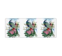 WHJDPP peacock Extended Mouse Pad 12x31.5in