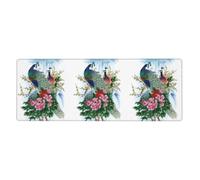 WHJDPP peacock Prints Extended Mouse Pad 12x31.5in