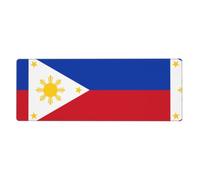 WHJDPP Philippine flag Prints Extended Mouse Pad 12x31.5in