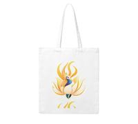 WHJDPP Phoenix on the lotus Picture Woman Canvas Tote Bag Strong and durable for traveling, shopping, Daily One Size