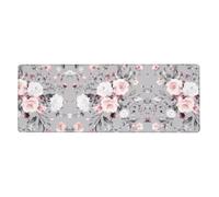 WHJDPP Plant Floral Flowers Extended Mouse Pad 12x31.5in