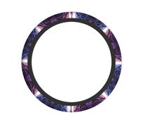 WHJDPP Purple and Wirte Dragons Prints Quality Wheel Skin - Durable Neoprene Grip for Cars, Trucks & SUVs