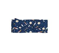 WHJDPP Rocket in Space Prints Baby Bow Headband - Soft & Stretchy Newborn Accessory for Photo Shoots & Baby Showers
