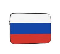 WHJDPP Russian Flag Prints Shockproof Portable Laptop Sleeve Bag 12 inch for Men and Women Business Travel, Office Daily Use