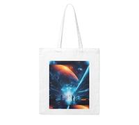 WHJDPP Science Fiction Future Picture Woman Canvas Tote Bag Strong and durable for traveling, shopping, Daily One Size